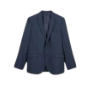Blauw kostuumjas