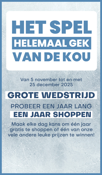 Het spel helemaal gek van de kou