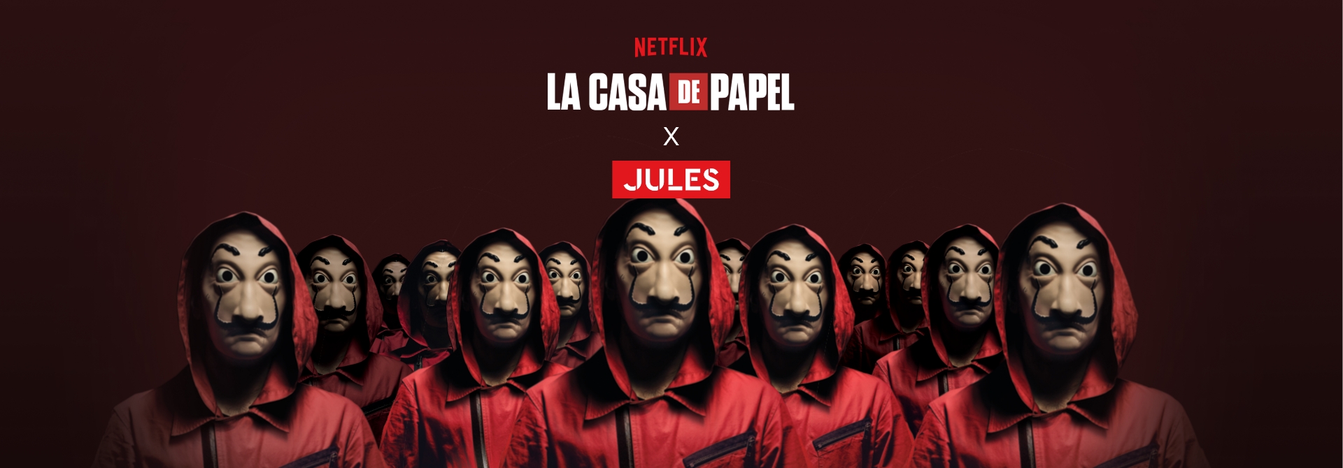 Netflix : La casa de papel X Jules