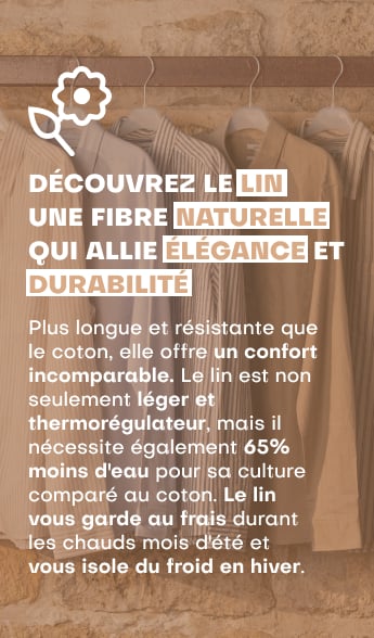 Découvrez le lin une fibre naturelle qui allie élégance et durabilité