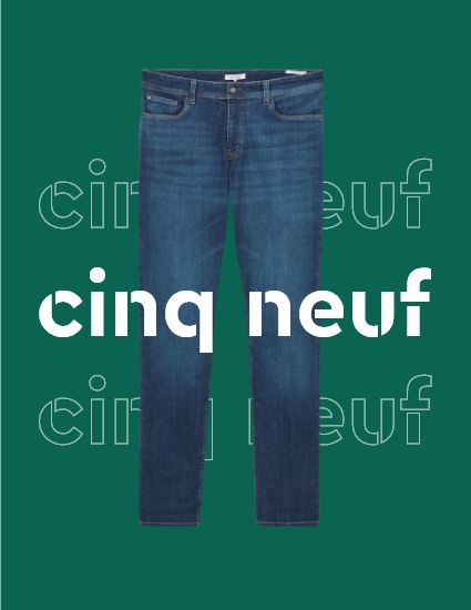 Le jean cinq neuf