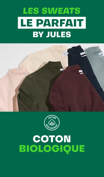 Les sweats, Le Parfait by Jules - Coton biologique