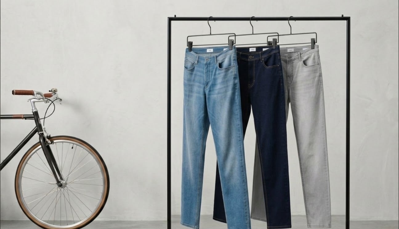 Comment ne plus trouer son jean à vélo ?