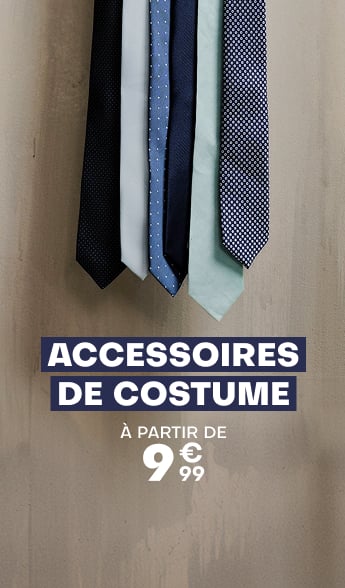 Accessoires de costumes à partir de 9€99