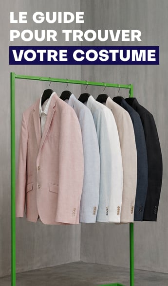 Le costume votre meilleur allié - Suivez le guide