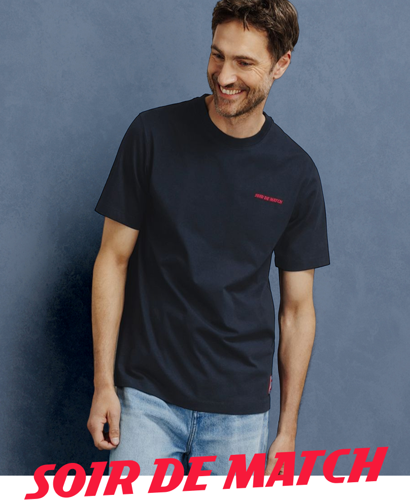T-SHIRT L'ÉQUIPE x JULES — Soir de Match
