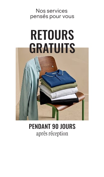 Retours gratuits