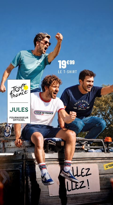 (À) Chacun son tour — Collection Jules x Tour de France