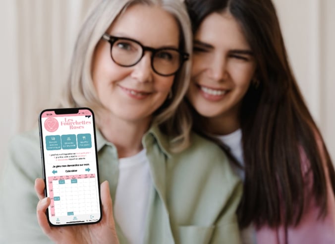 Les fourchettes roses