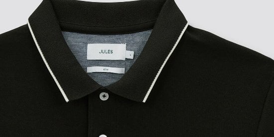 Tee shirt le parfait by JULES coton issu de l'ag Blanc