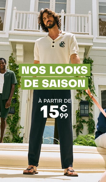Nos looks de saison à partir de 15€99