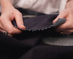 Sélection et test d'une toile denim chez Jules