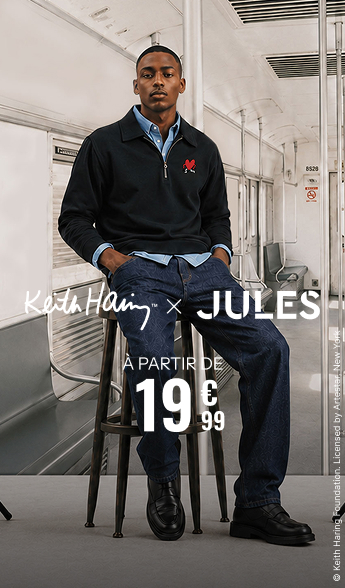 Keith Haring x jules à partir de 19€99