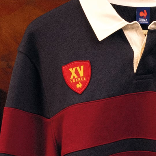 Polo manches longues licence France Rugby