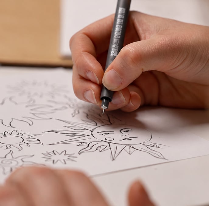 Croquis de styliste Jules