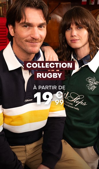Collection Rugby - à partir de 19€99