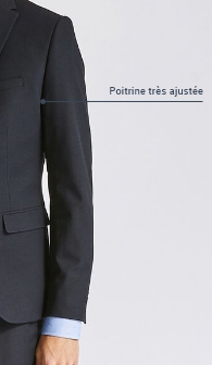 Coupe extra slim