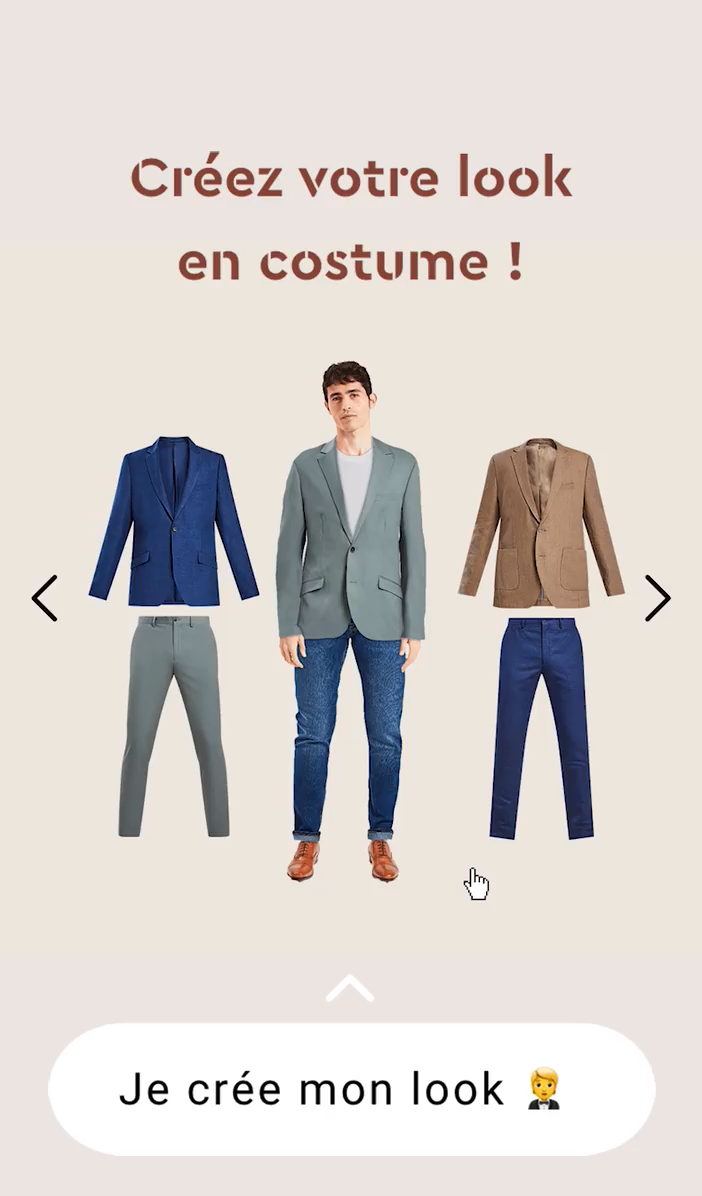 Créez votre look en costume !