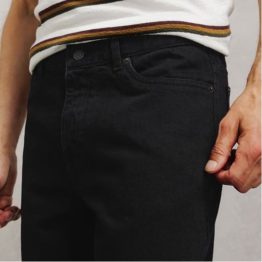 Jean Straight Made In France - Toile rigide 100% coton