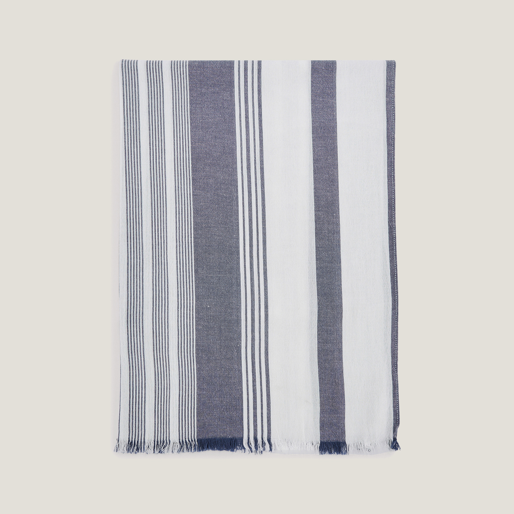 Chèche Bleu T.U. 69% Viscose, 31% Coton Homme