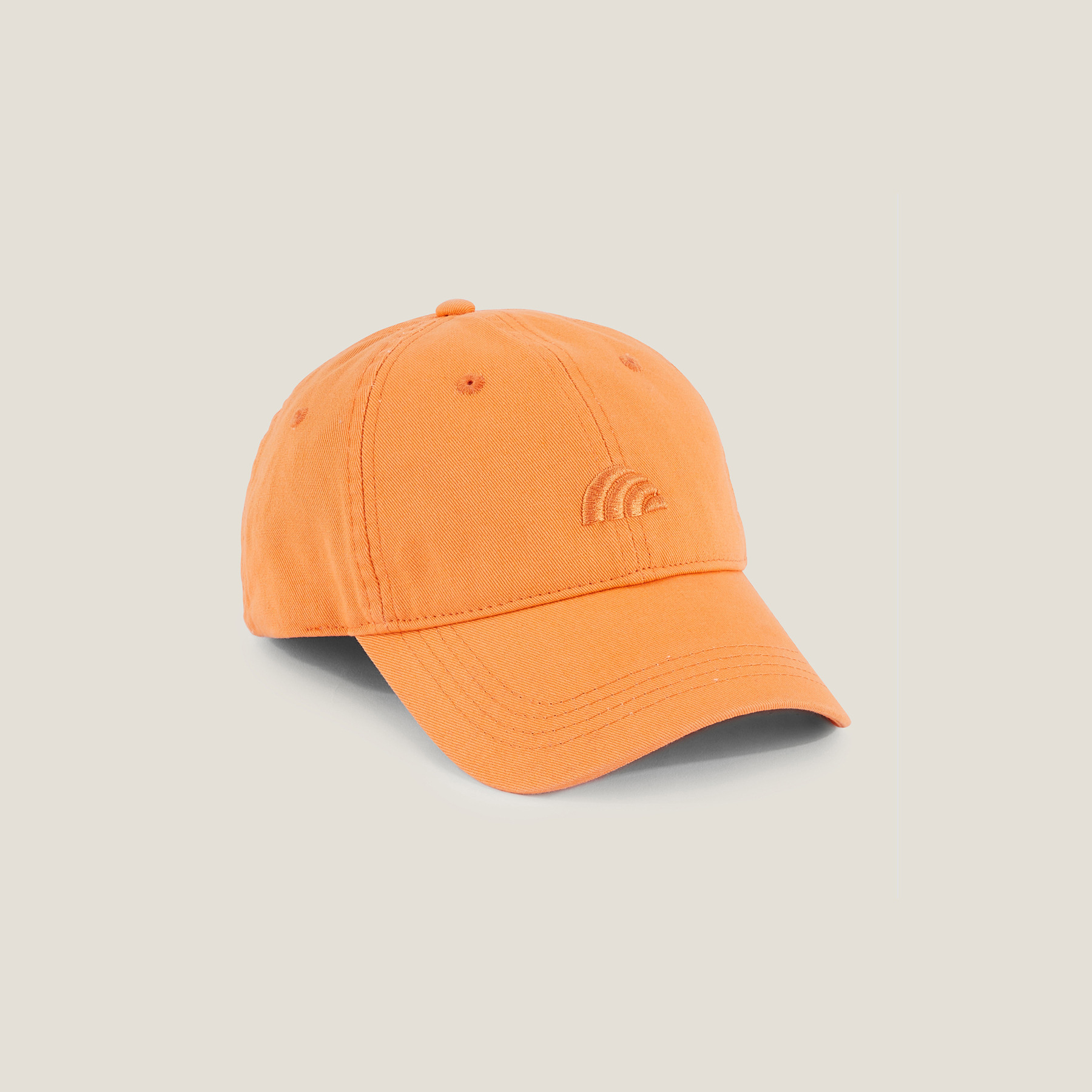 Casquette unie Orange T.U. 100% Coton Homme
