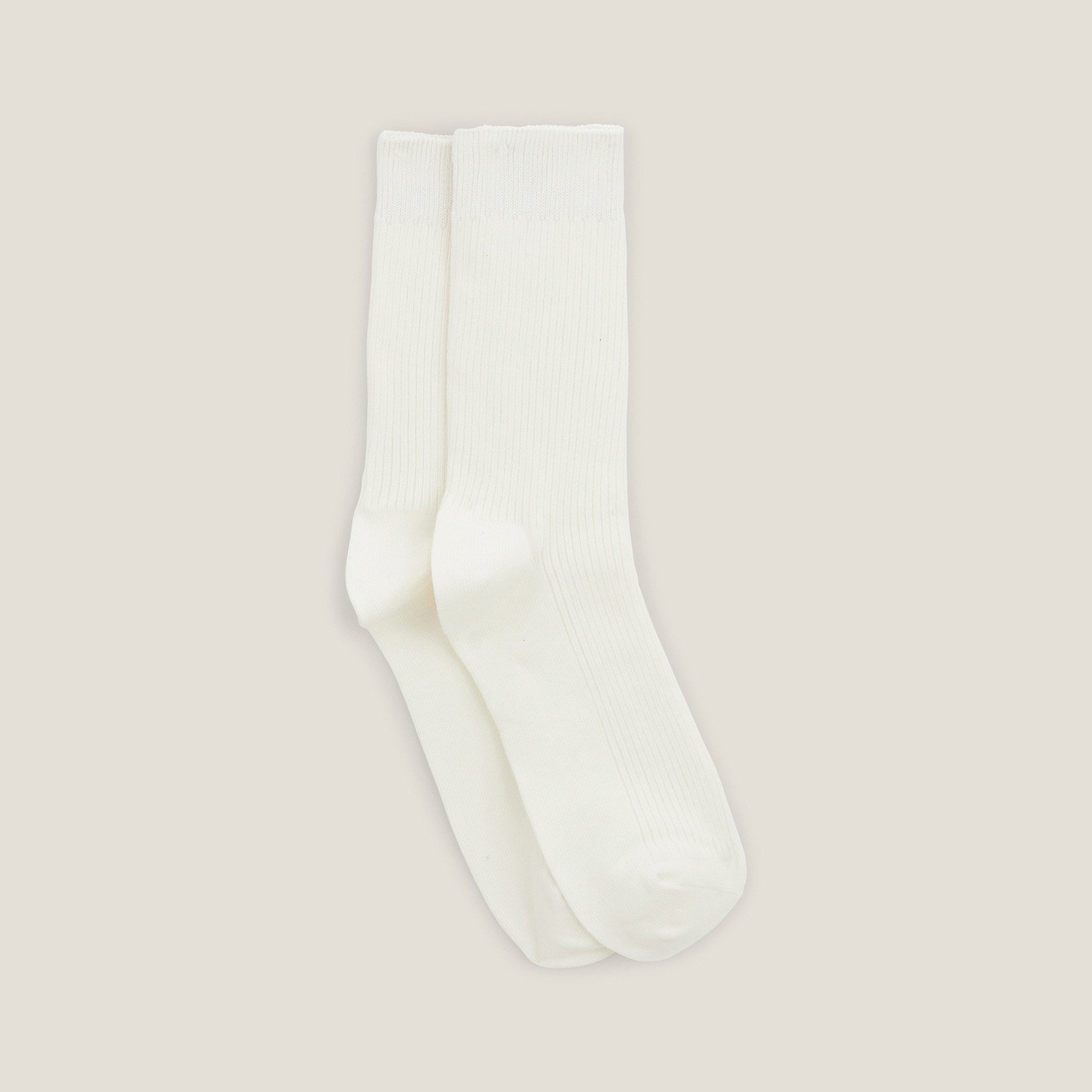 Chaussettes hautes Blanc 39/42 87% Coton, 11% Polyamide, 2% Elasthanne Homme
