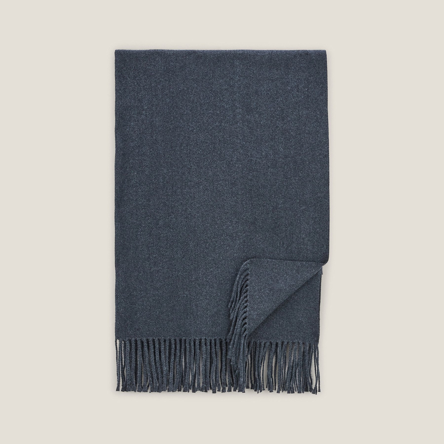 Echarpe touché doux Bleu T.U. 70% Polyester, 30% Viscose Homme