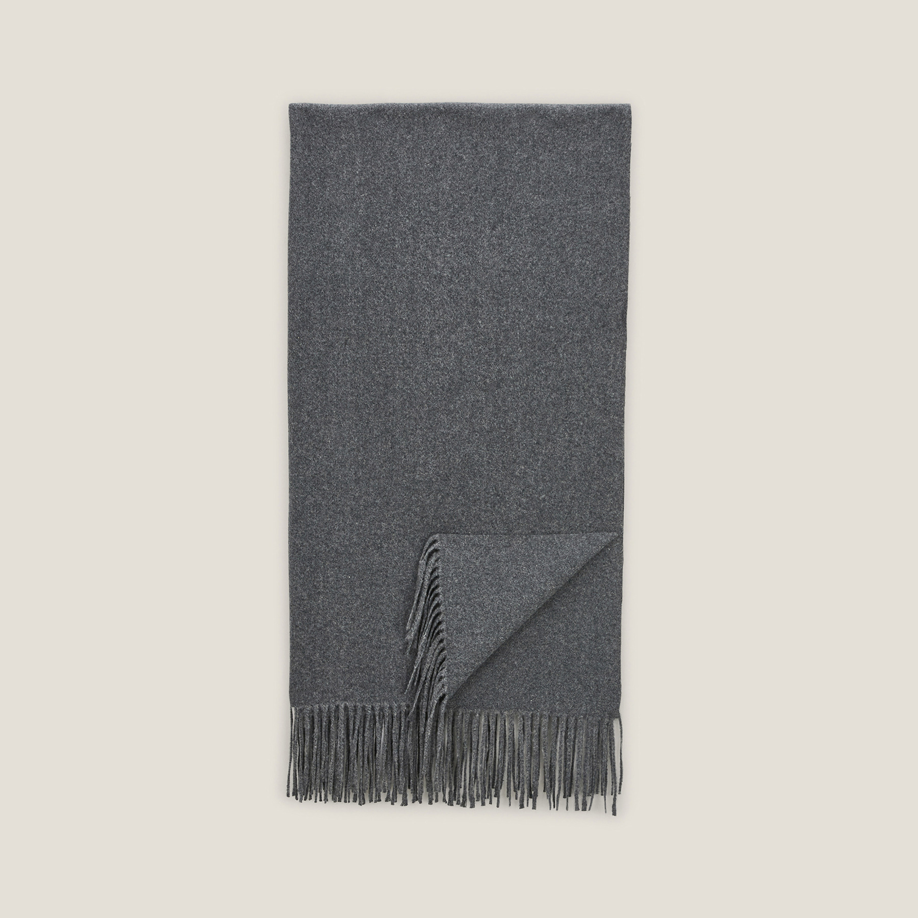 Echarpe touché doux Gris T.U. 70% Polyester, 30% Viscose Homme