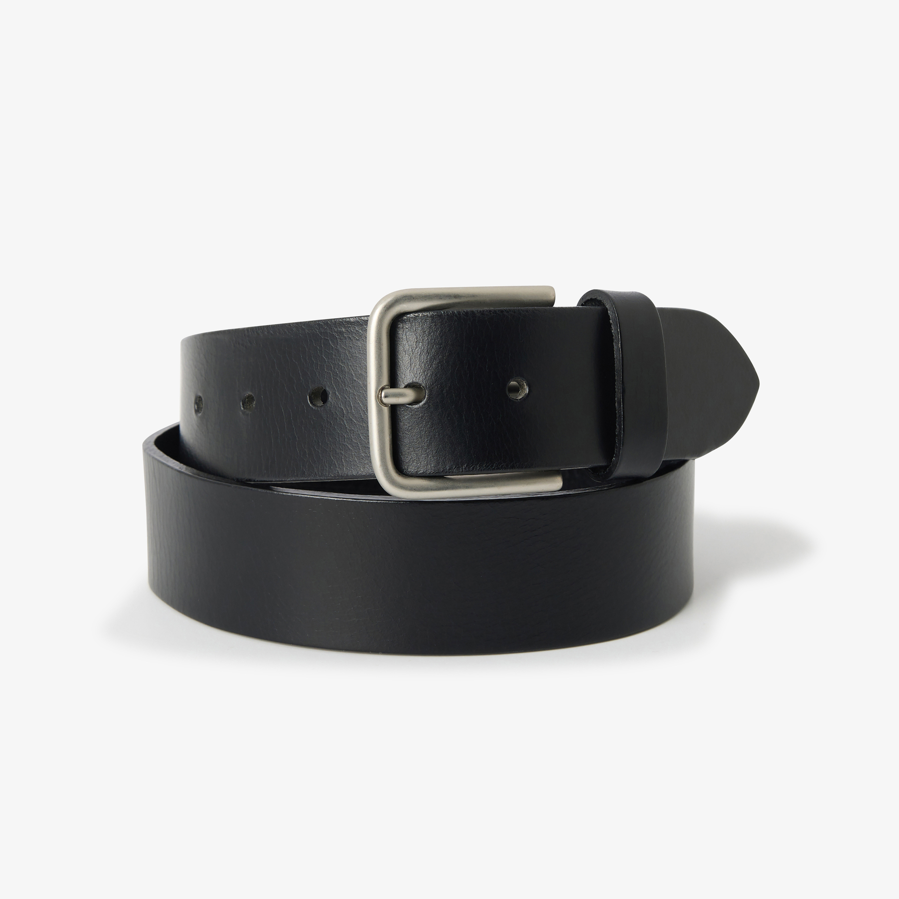 Ceinture en cuir Made in France Noir 36/38 100% Croûte de cuir vachette Homme