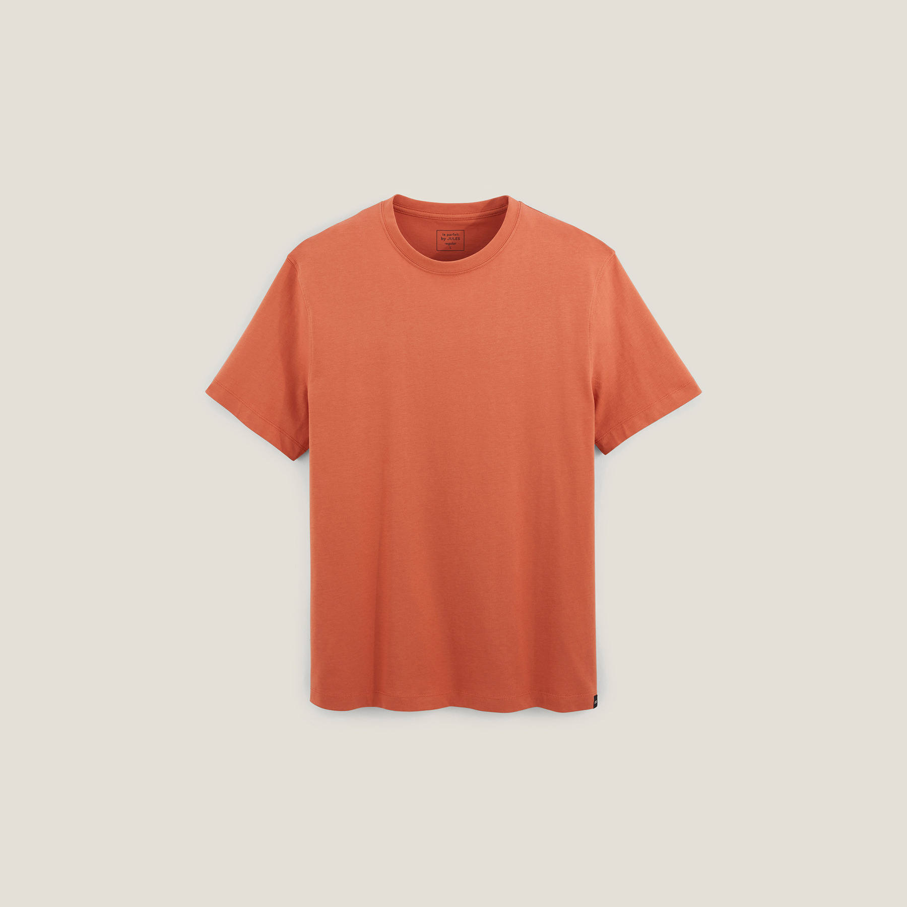 Tee shirt "le parfait by JULES" Orange XS 100% Coton Homme