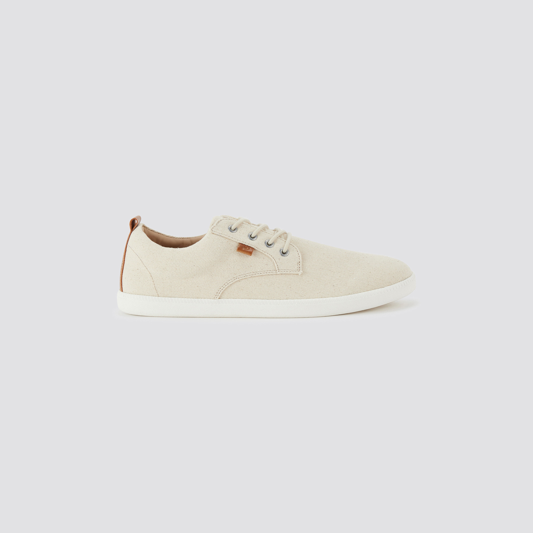 Basket basse en toile Beige 41  Homme