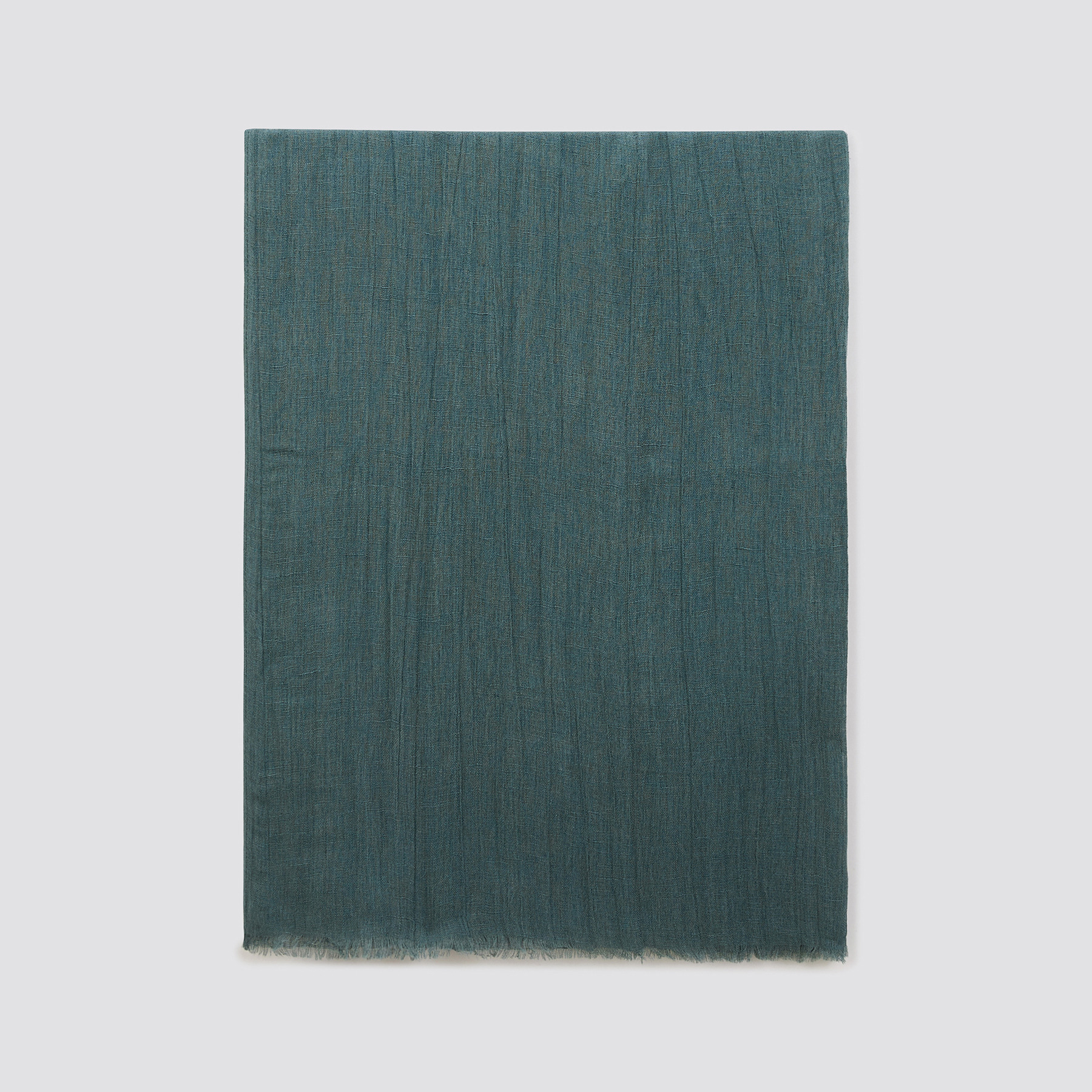 Chèche en lin Vert T.U. 55% Lin, 45% Viscose Homme Brice