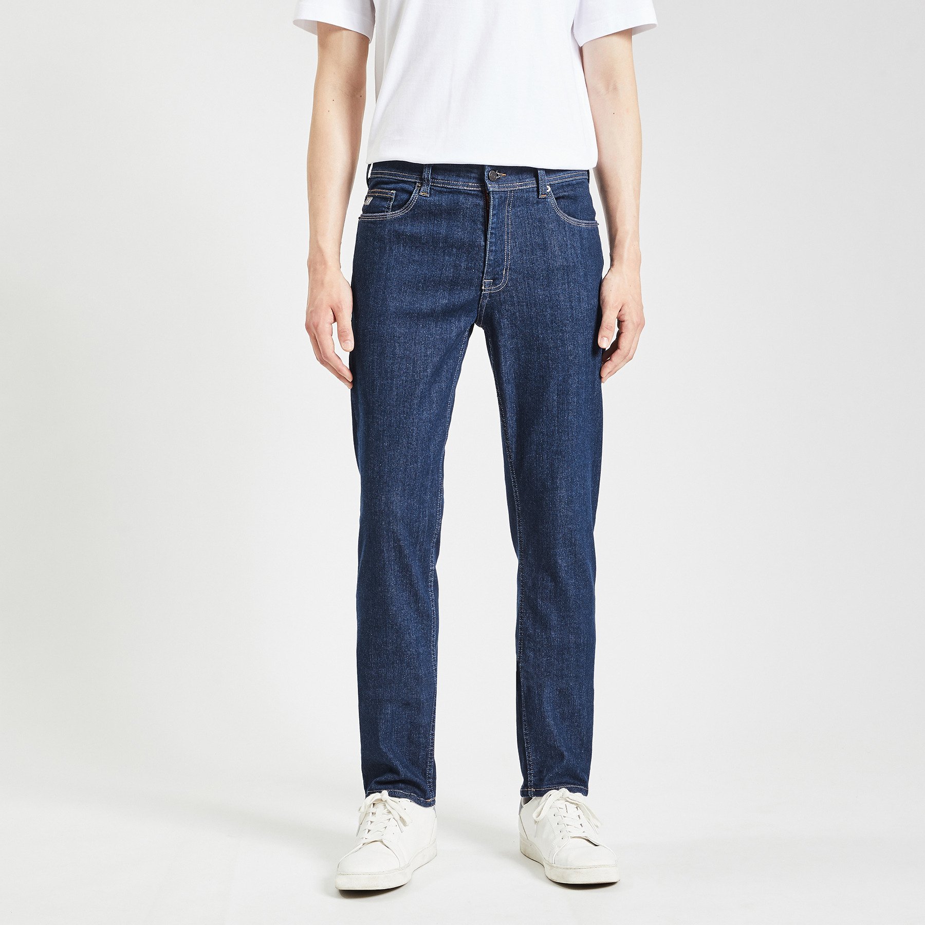 Jean straight cinq neuf édition n°2 Made in France Bleu 36 81% Coton, 17% Polyester, 2% Elasthanne Homme