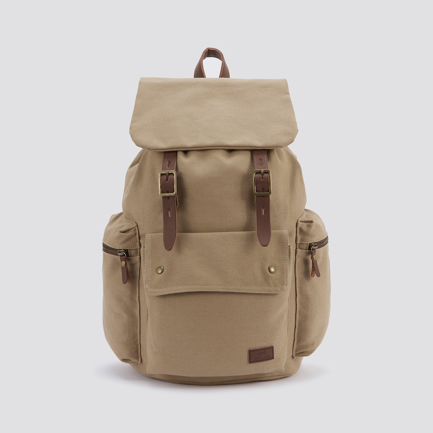 Sac à dos Camel T.U. 100% Coton Homme Jules