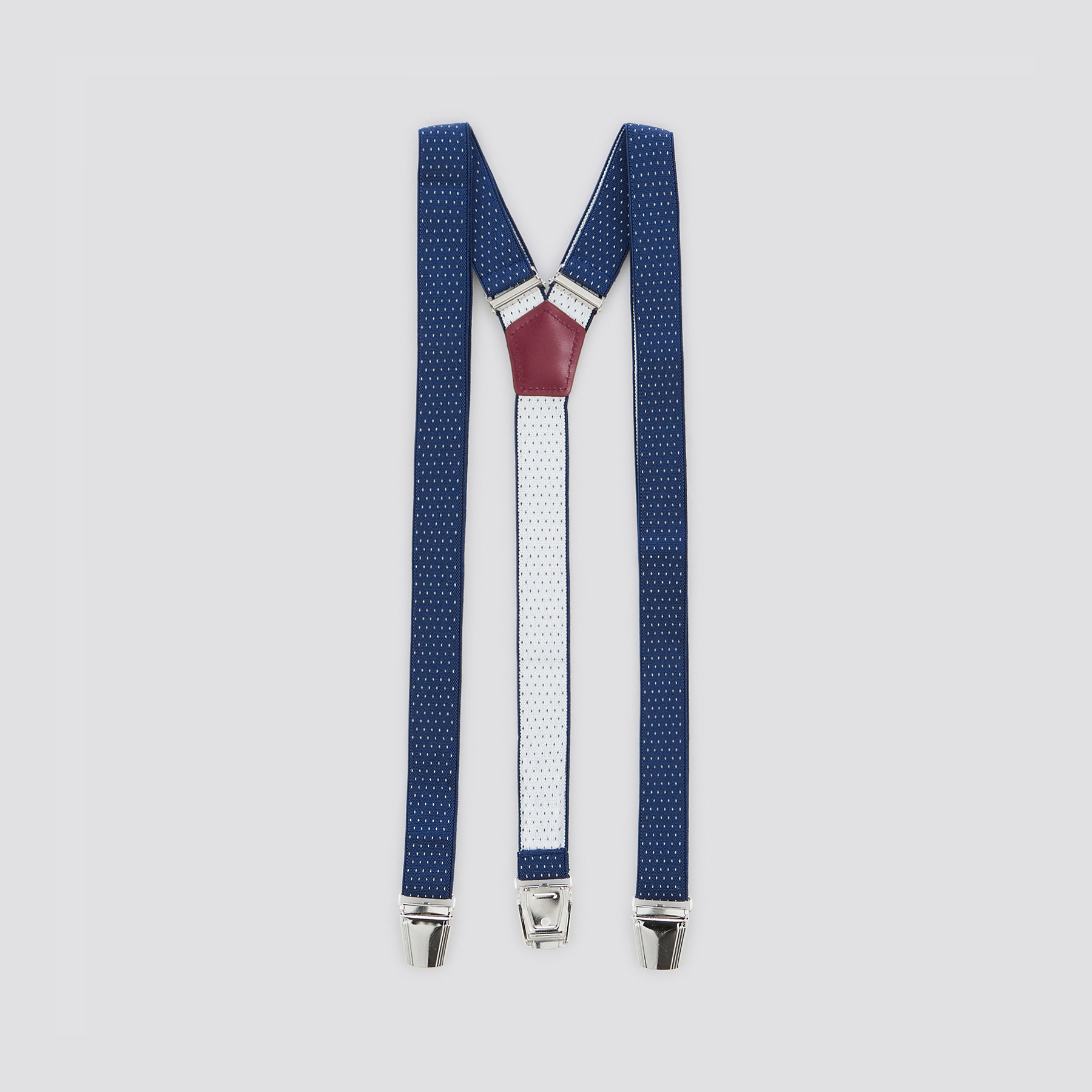 Bretelles fantaisie Bleu T.U. 81% Polyester, 19% Elastodienne Homme