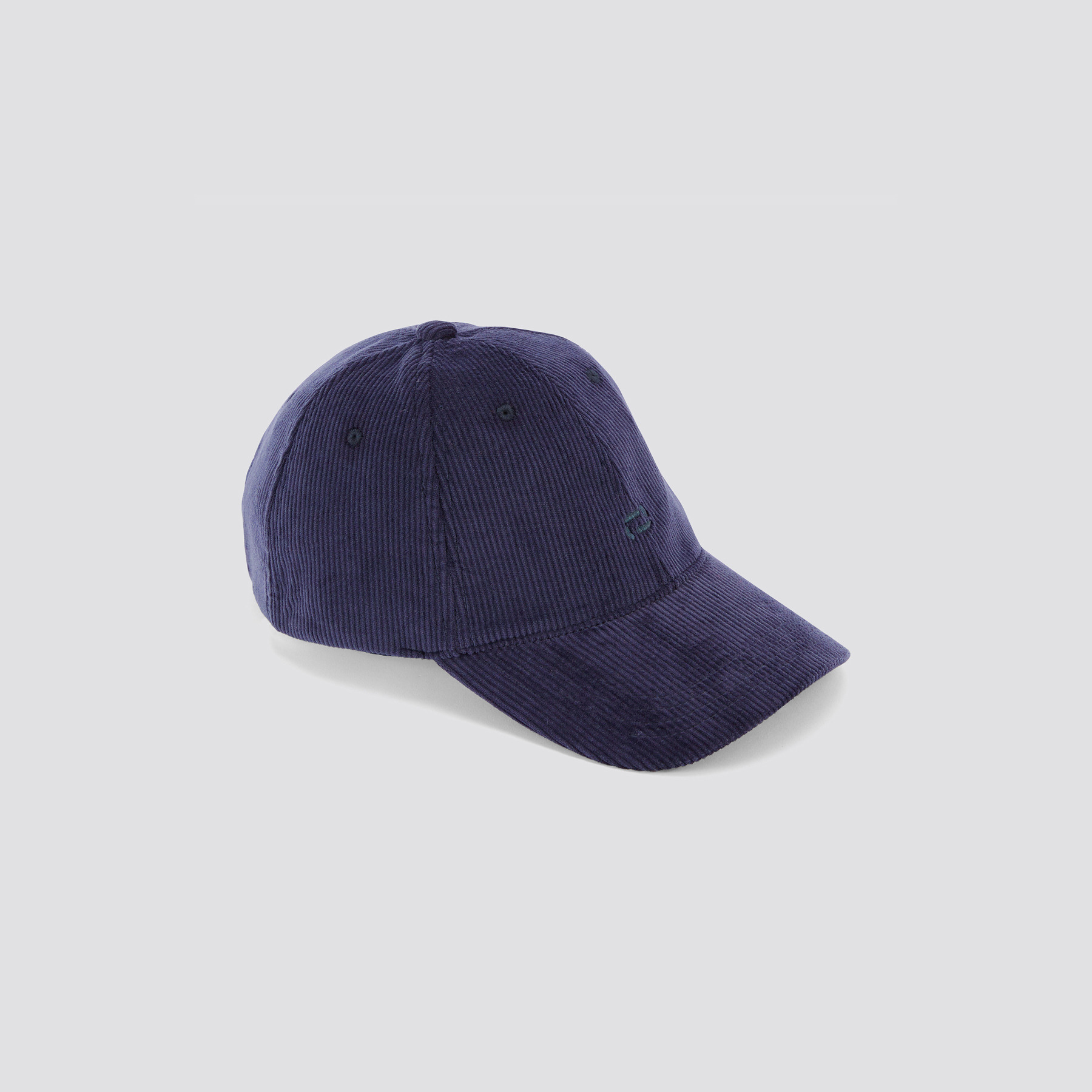 Casquette en velours Bleu foncé T.U. 98% Coton, 2% Elasthanne Homme Jules