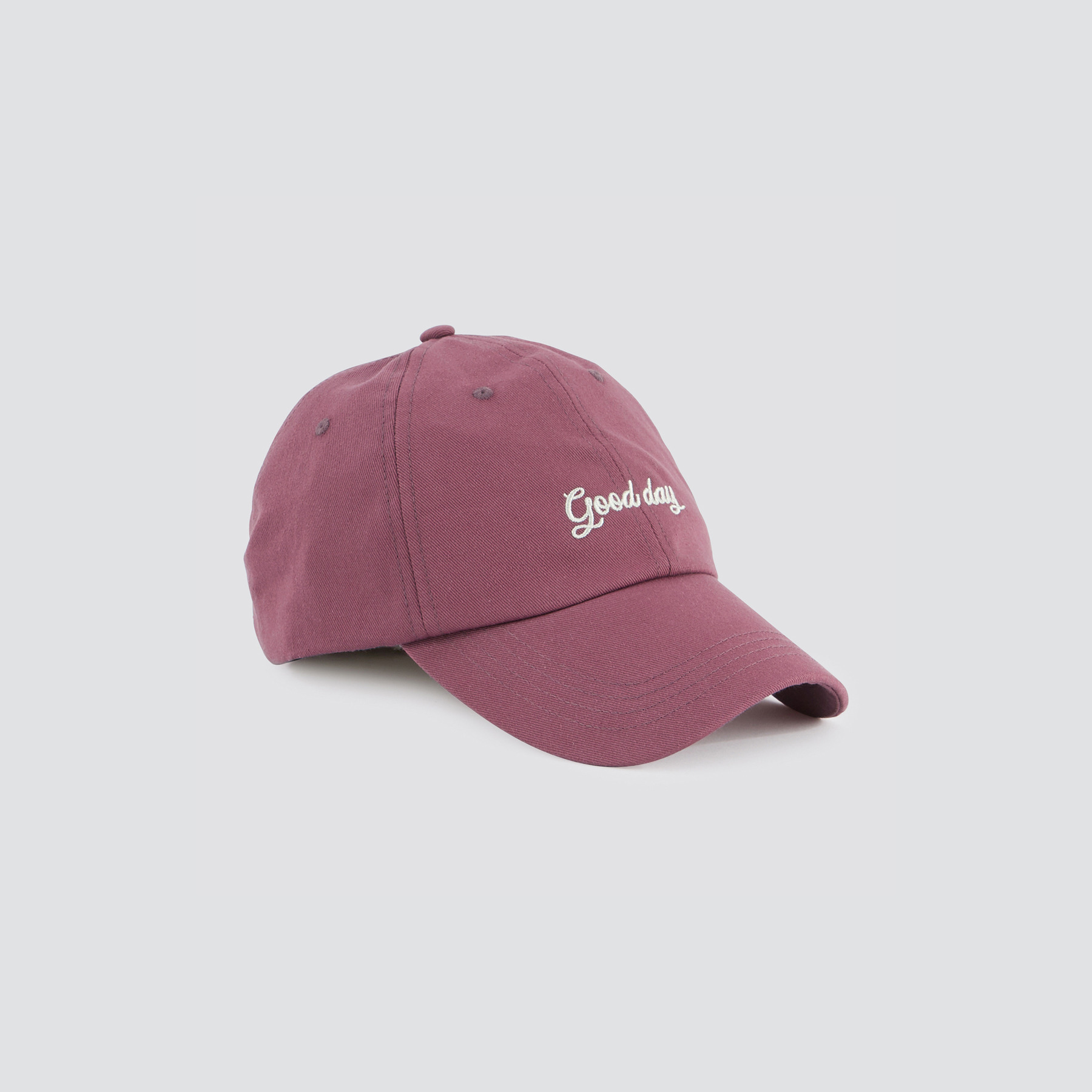 Casquette brodée Violet T.U. 86% Coton, 14% Viscose Homme Jules