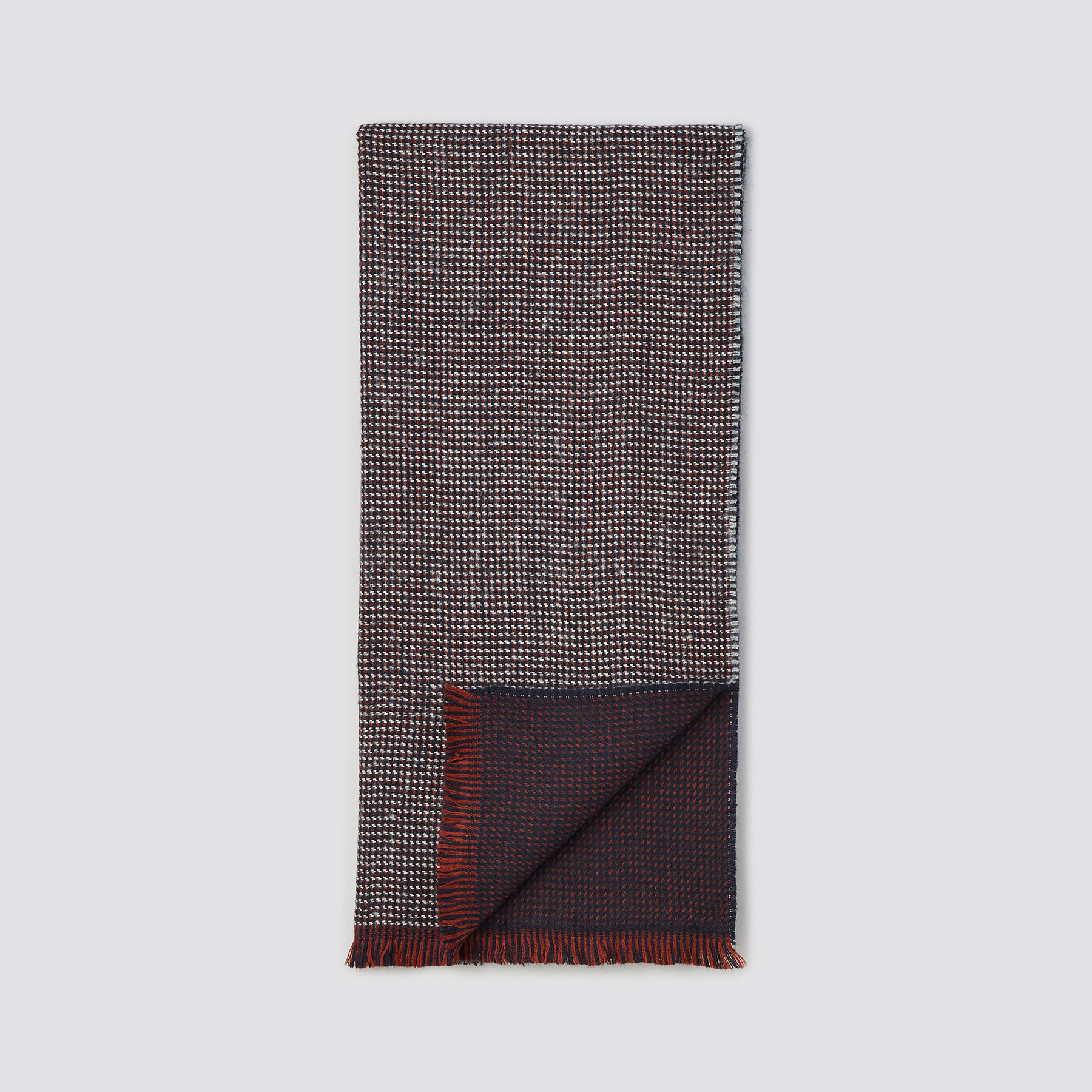 Écharpe fantaisie Marron T.U. 100% Acrylique Homme Jules