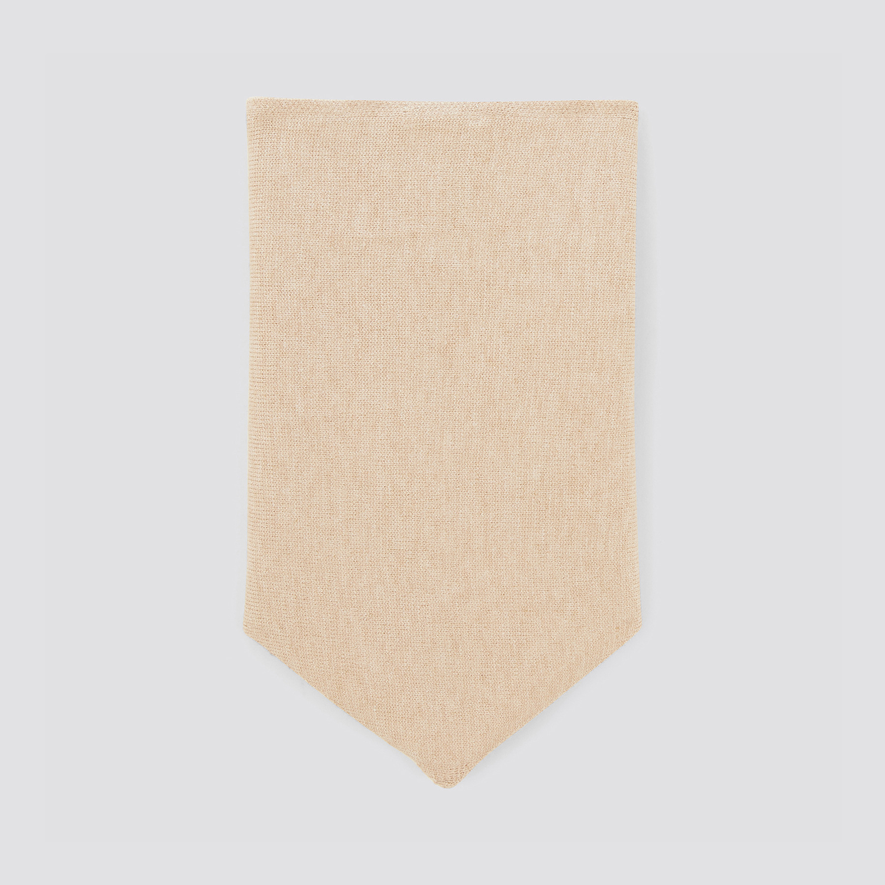 Bandana en maille Beige T.U. 50% Viscose, 28% Polyamide, 22% Polyester Homme Jules