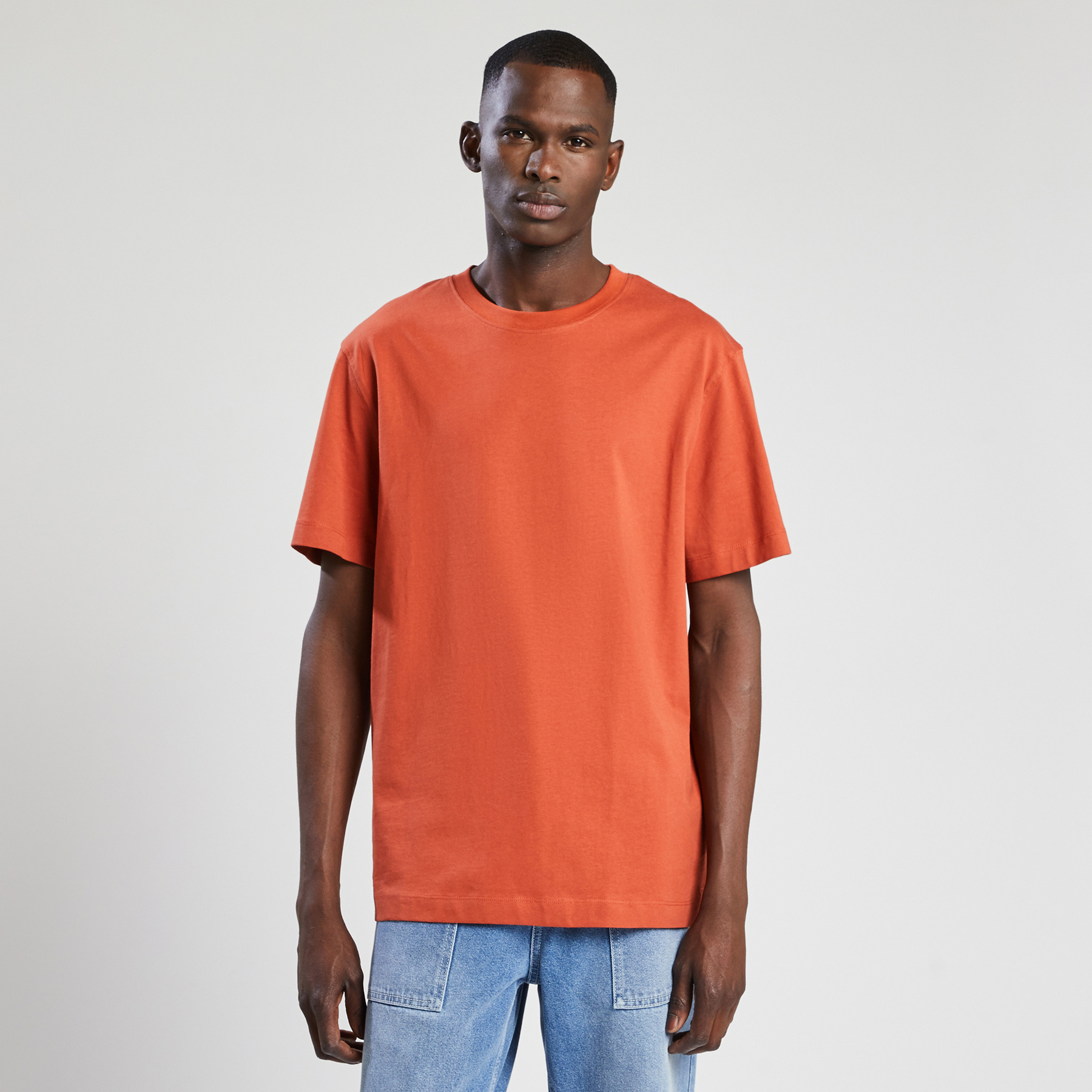 Tee shirt parfait by JULES Orange Homme