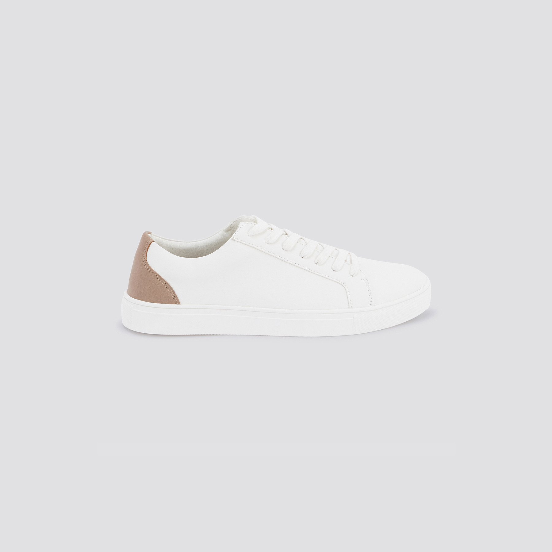 Baskets basses Blanc 40 Polyurethane Homme