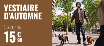Vestiaire d'automne à partir de 15€99