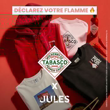 Déclarez votre flamme - Découvrez la collection Tabasco