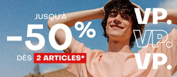 Jusqu'à -50% dès 2 articles*