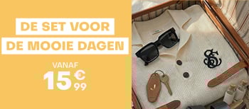 De set voor de mooie dagen vanaf 15€99