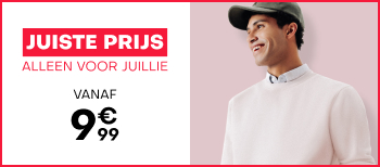 Juiste prijs alleen voor juillie 9€99