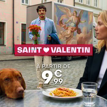 Saint Valentin - à partir de 9€99