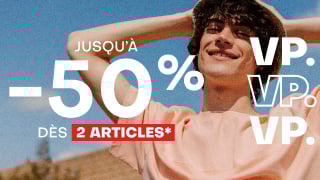 Jusqu'à -50% sur une sélection dès 2 articles*