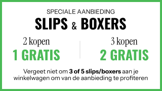 Vous êtes malin, offre spéciale caleçons & boxers. 2 achetées = 1 offert ou 3 achetées = 2 offerts