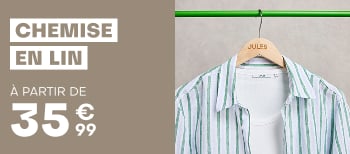 Chemise en lin à partir de 35€99